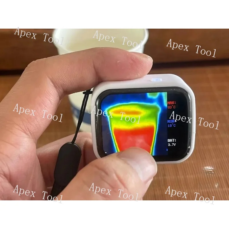 Underfloor Heating Thermal Detector - جهاز صغير محمول يعمل باللمس بشاشة