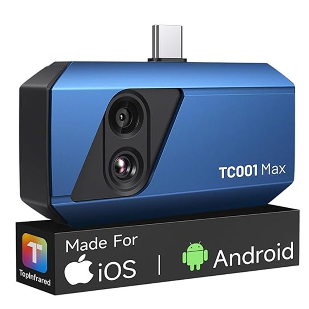 Topdon Tc001 Thermal Camera - كاميرا حرارية TOPDON مع كاميرا بصرية