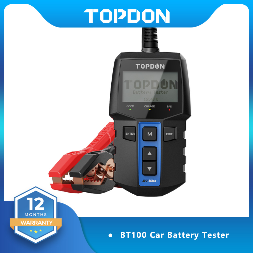 Topdon Tc001 Thermal Camera - TOPDON BT100 12 فولت جهاز اختبار