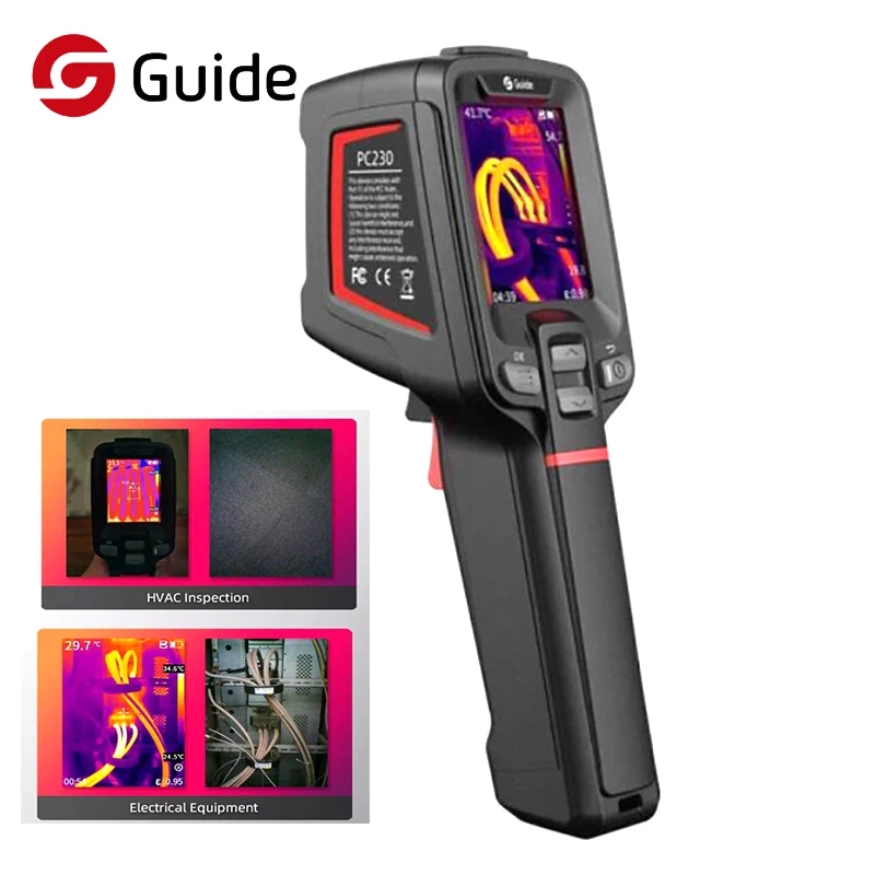 Thermal Imaging Camera 256X192 - كاميرا حرارية محمولة Guide PC230 مع