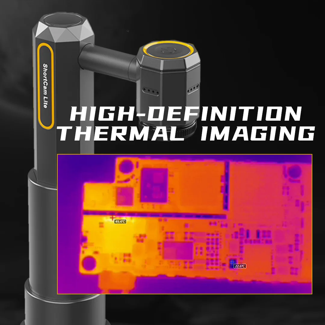 LANGCHI 4th Shortcam Lite كامي - مراجعة Shortcam Thermal Imaging Pcb وسعره