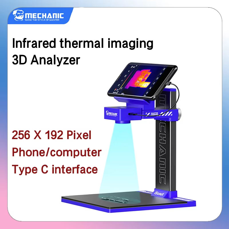 محلل التصوير الحراري ثلاثي الأ - مراجعة Thermal Imaging Camera 256X192 وسعره