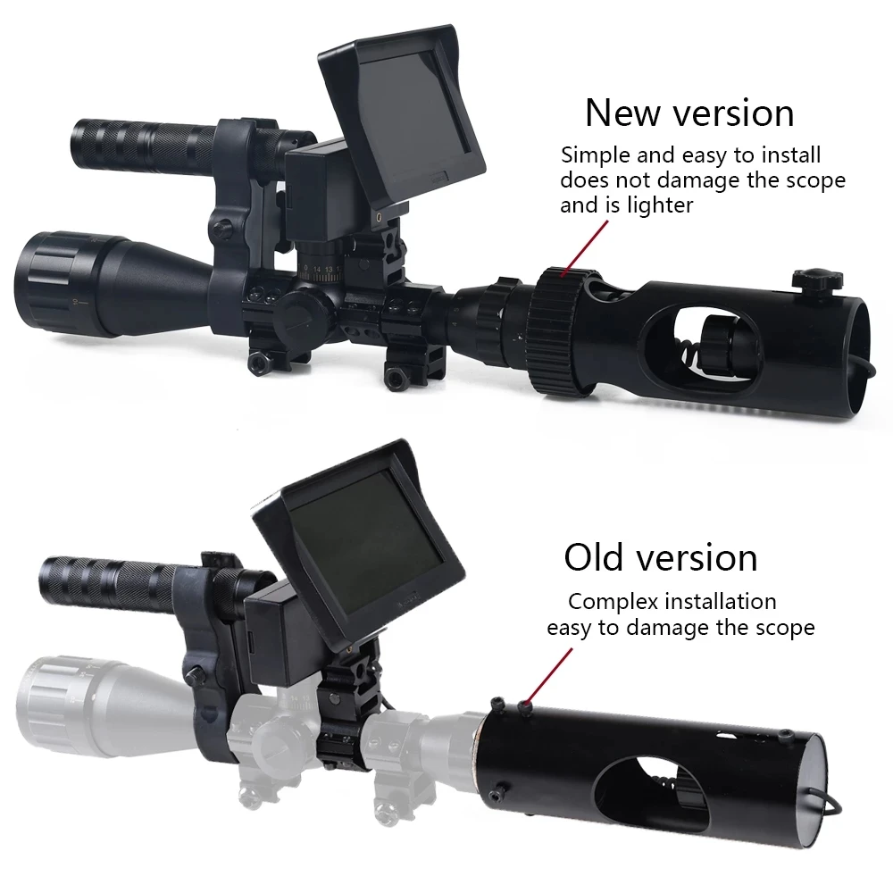 التكتيكية للرؤية الليلية Rifle - مراجعة Hunting Thermal Imaging Scope وسعره
