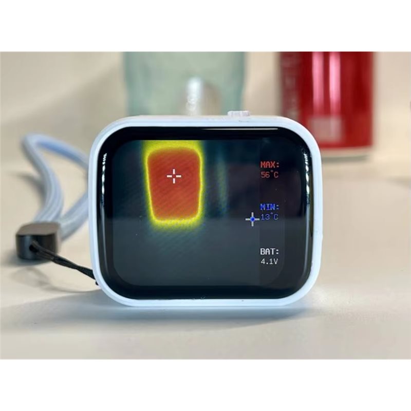 جهاز تصوير حراري محمول بشاشة ل - مراجعة Underfloor Heating Thermal Detector وسعره