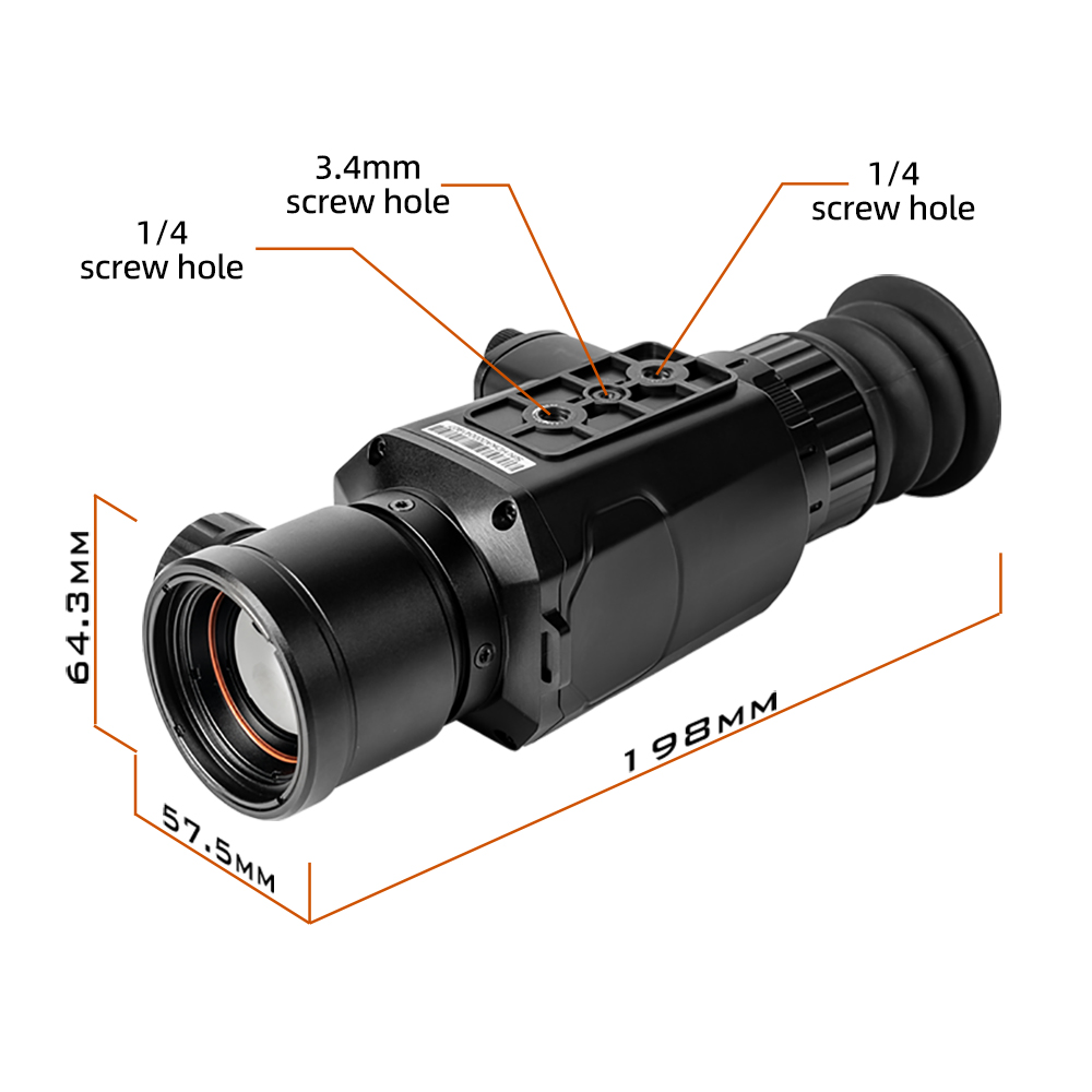 كاميرا حرارية عالية الدقة جديد - مراجعة Hunting Thermal Imaging Scope وسعره