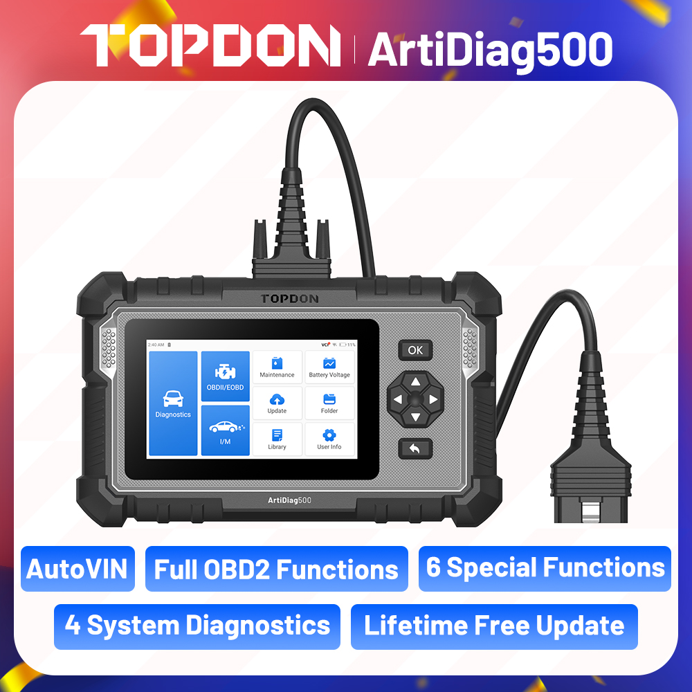 Topdon ArtiDiag500 أداة تشخيص  - مراجعة Topdon Tc001 Thermal Camera وسعره