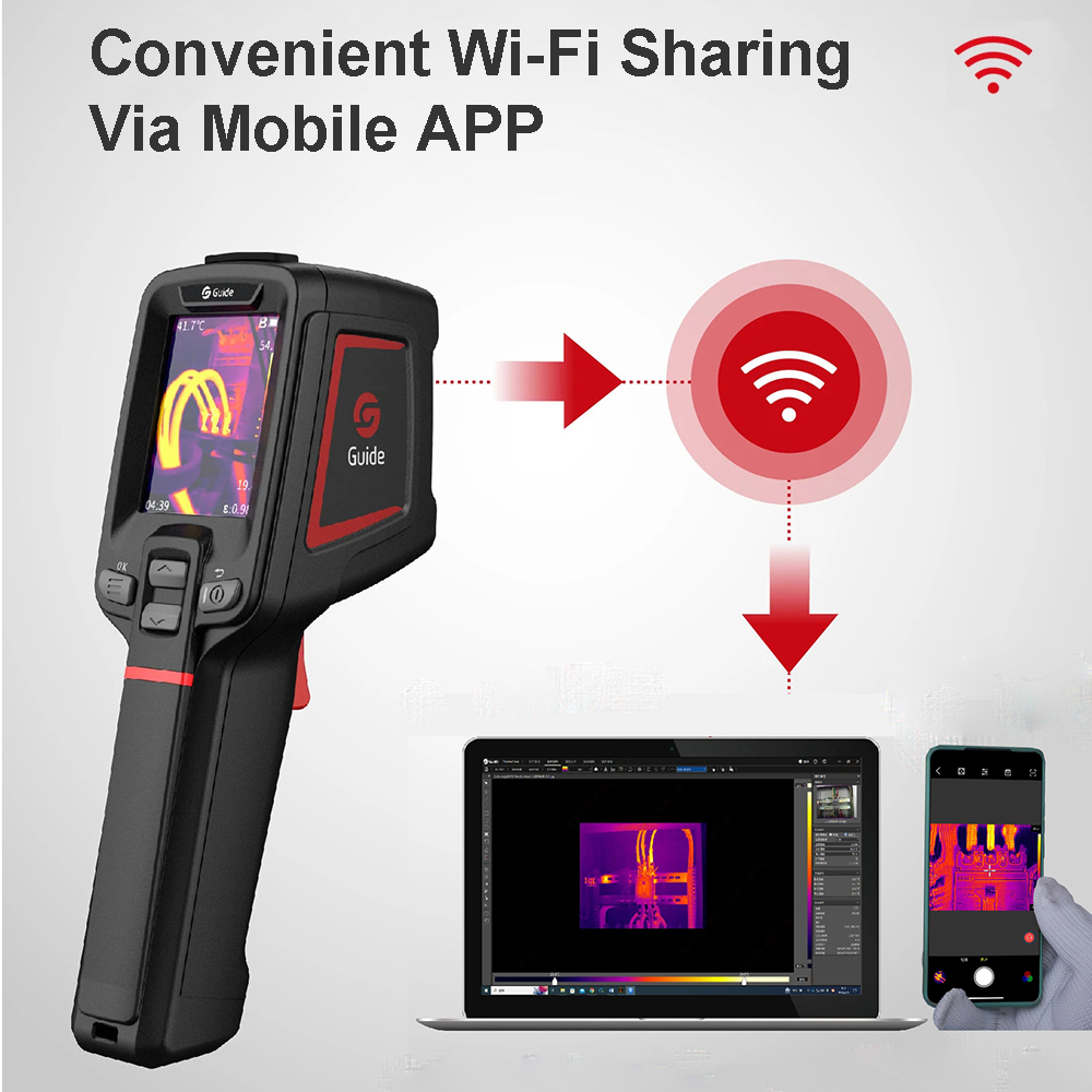 256x192 كاميرا حرارية 512X384  - مراجعة Thermal Imaging Camera 256X192 وسعره