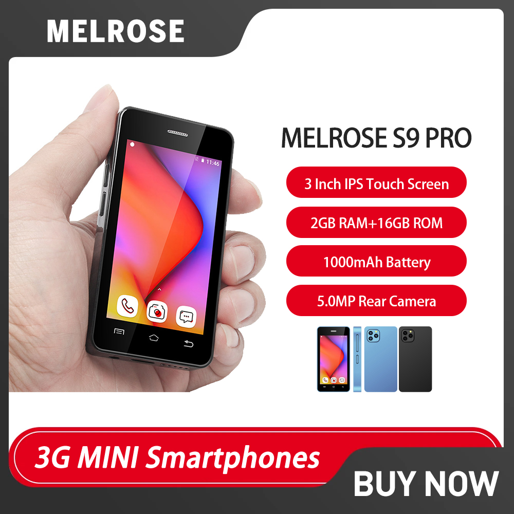هاتف Melrose S9 Pro Super Mini - مراجعة Seek Compact Pro Android وسعره